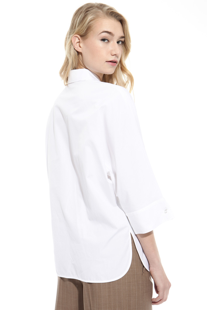 Cotton kimono shirt Diffusione Tessile Cotton kimono shirt Diffusione Tessile