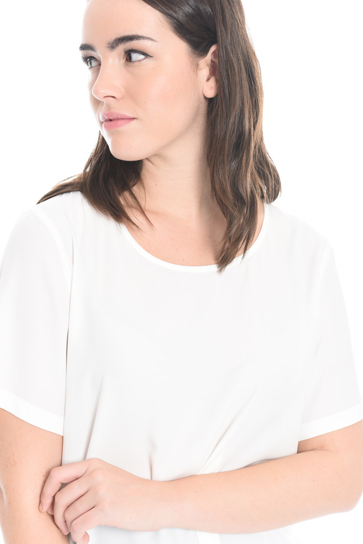 Silk blend blouse Diffusione Tessile Silk blend blouse Diffusione Tessile