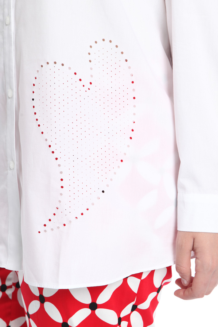Camicia con motivo traforato Intrend Camicia con motivo traforato Intrend
