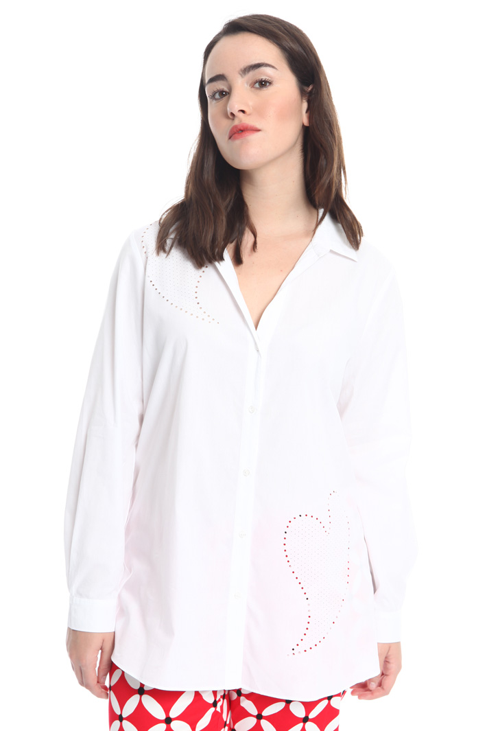 Camicia con motivo traforato Intrend Camicia con motivo traforato Intrend