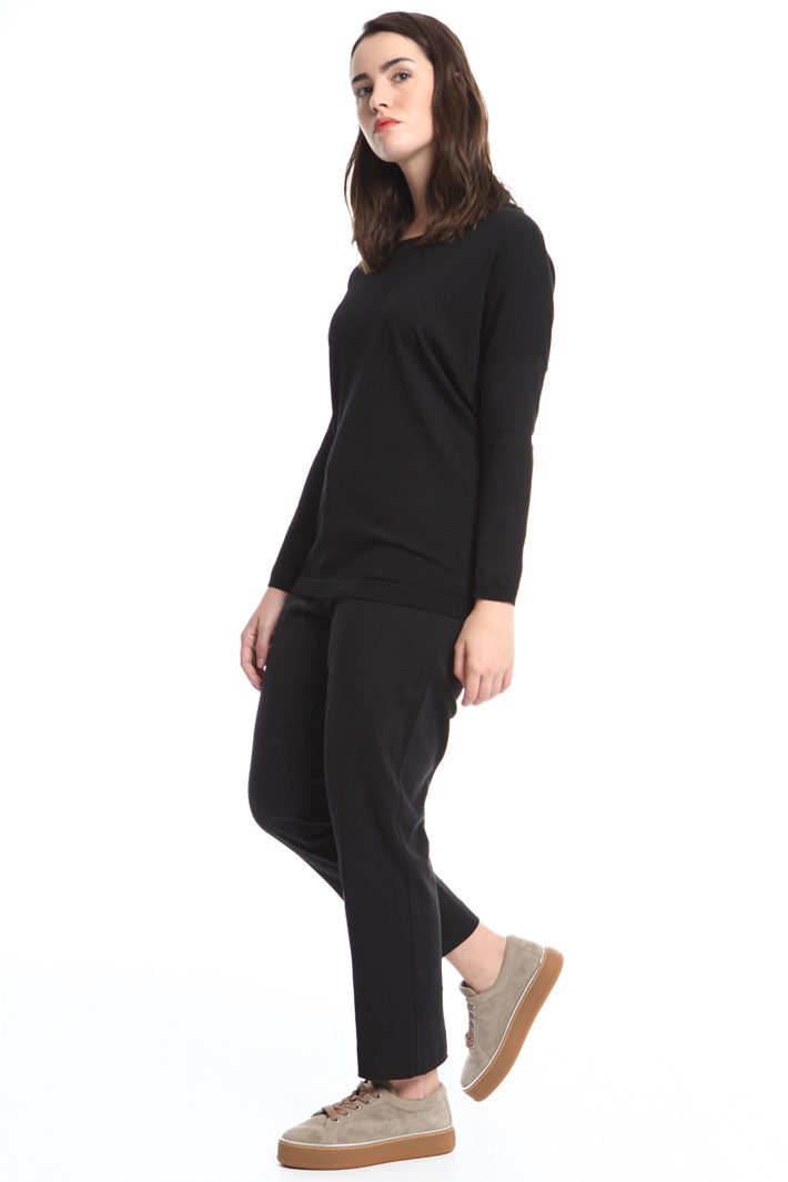 Cotton satin trousers Intrend Cotton satin trousers Intrend