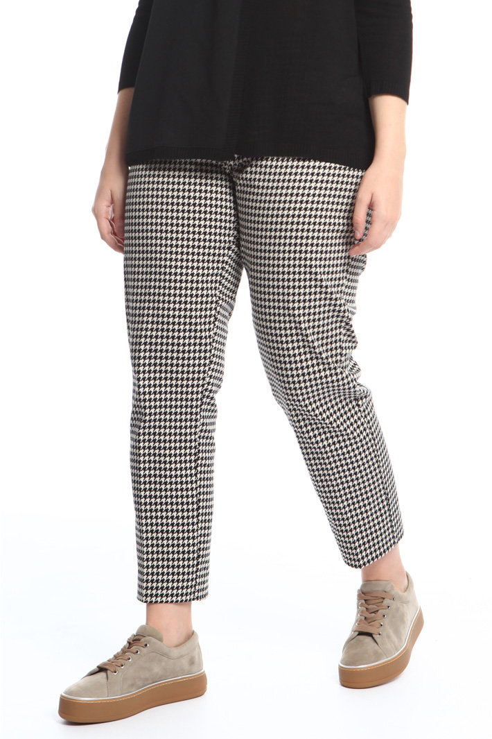 Pantaloni in raso di cotone Intrend Pantaloni in raso di cotone Intrend