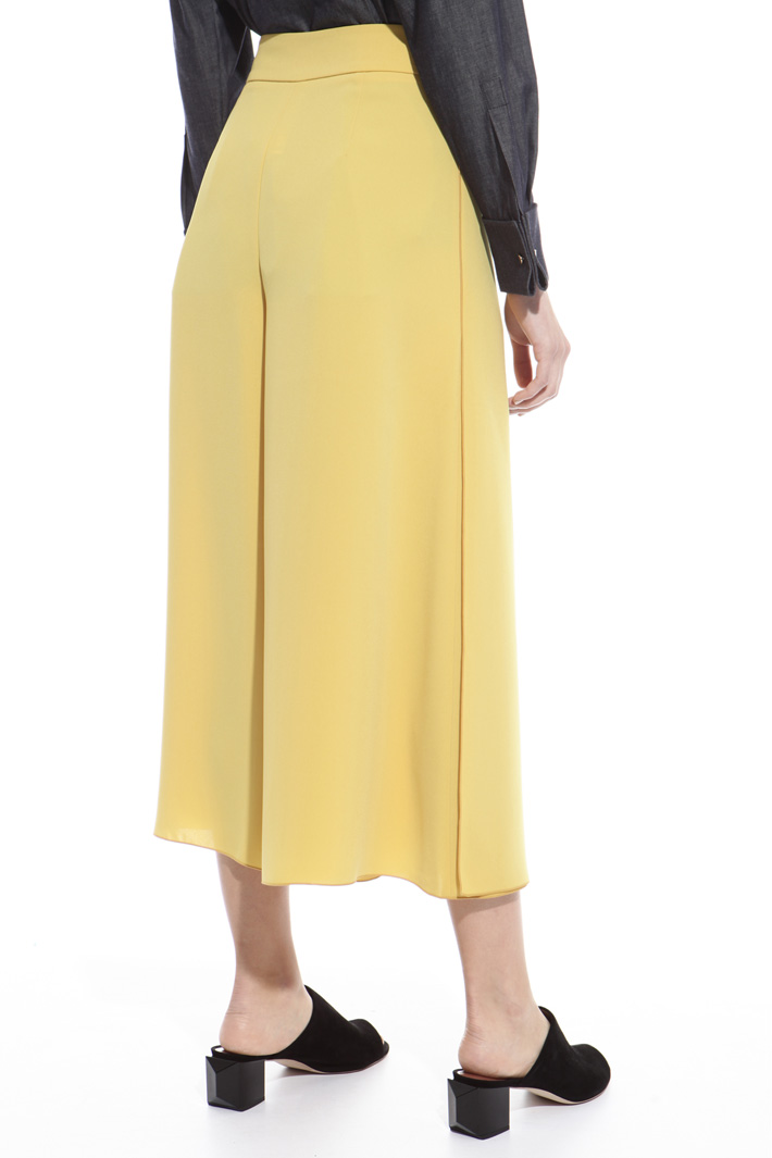 Divided skirt in triacetate Diffusione Tessile Divided skirt in triacetate Diffusione Tessile