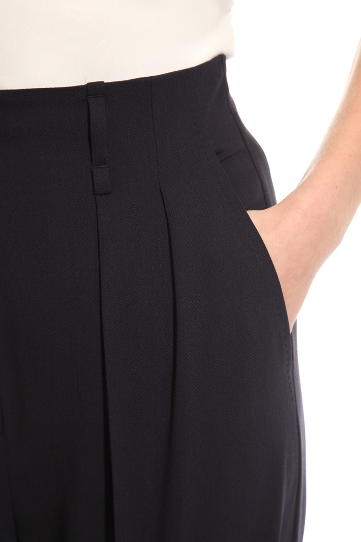 Stretch wool trousers Diffusione Tessile Stretch wool trousers Diffusione Tessile