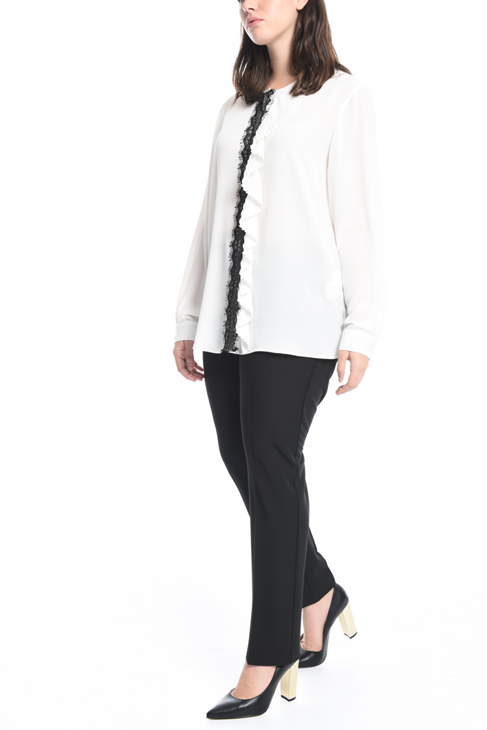 Pantalone in tessuto tecnico Intrend Pantalone in tessuto tecnico Intrend