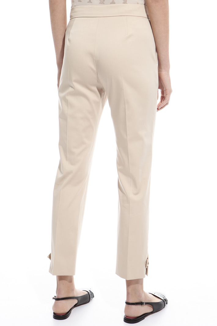 Cotton satin trousers Intrend Cotton satin trousers Intrend