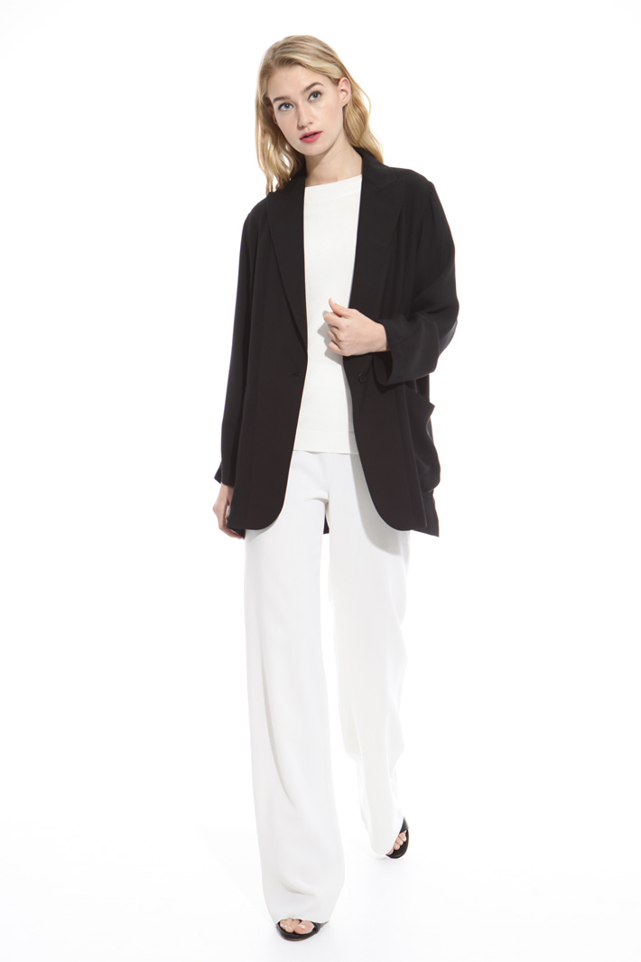 Straight leg wool trousers Intrend Straight leg wool trousers Intrend