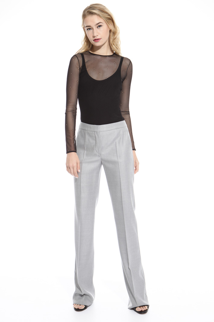 Silk and wool trousers Intrend Silk and wool trousers Intrend