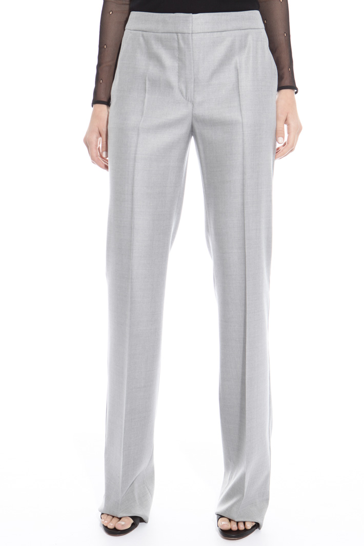 Silk and wool trousers Intrend Silk and wool trousers Intrend