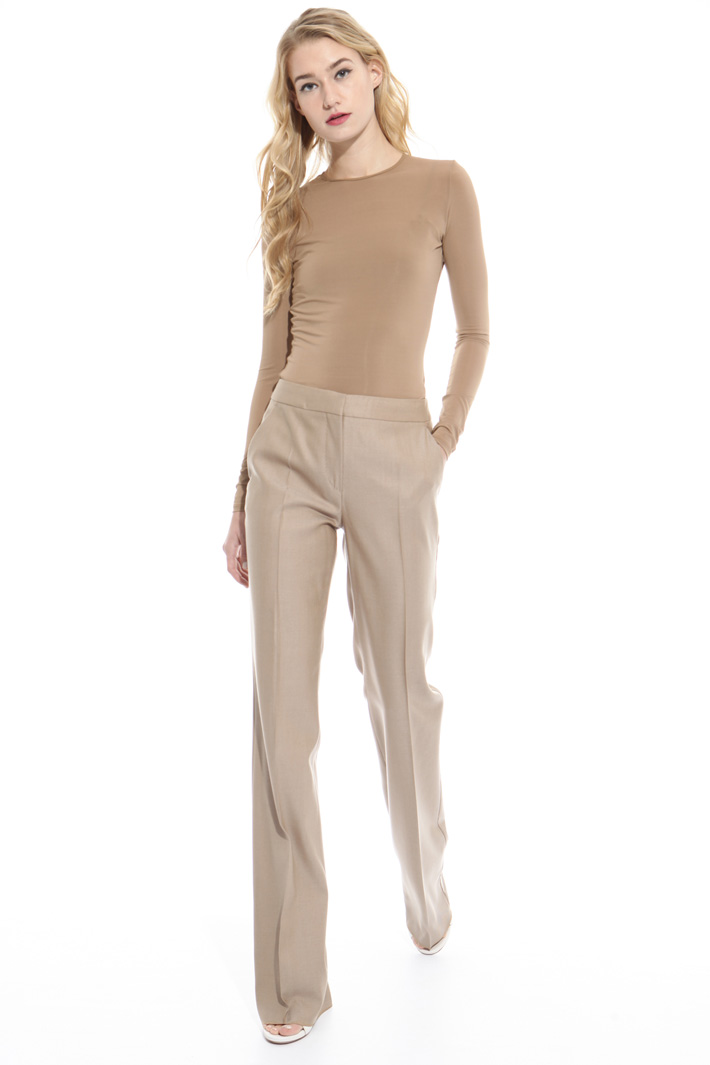 Silk and wool trousers Intrend Silk and wool trousers Intrend