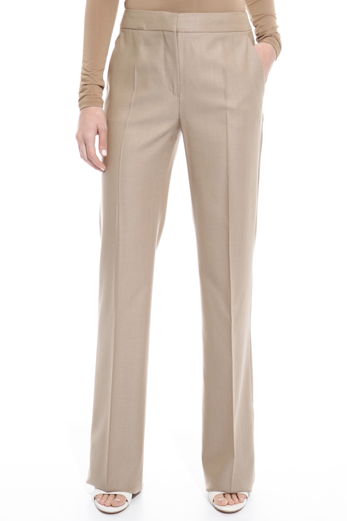 Silk and wool trousers Intrend Silk and wool trousers Intrend