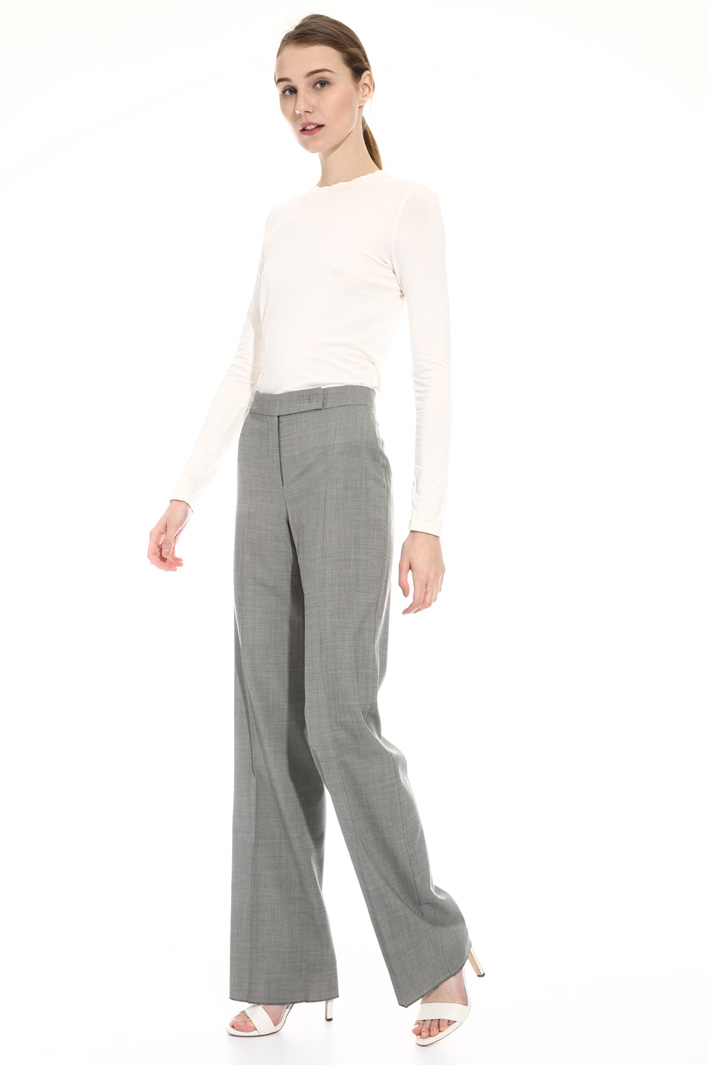 Pantalone in lana misto seta Intrend Pantalone in lana misto seta Intrend