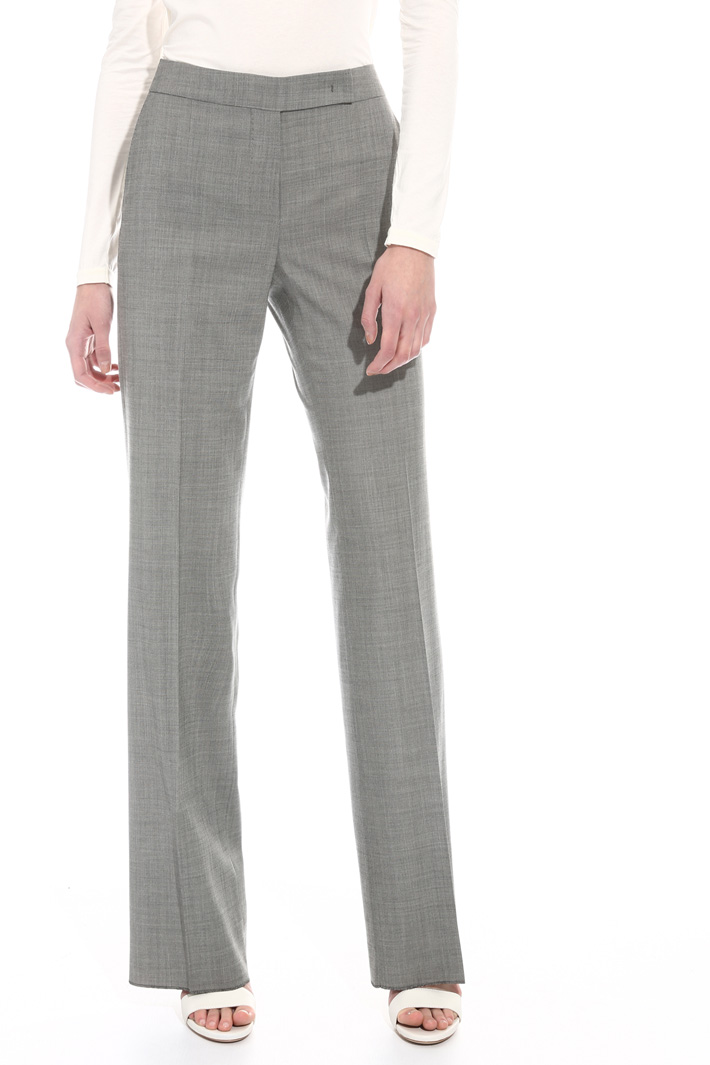 Pantalone in lana misto seta Intrend Pantalone in lana misto seta Intrend