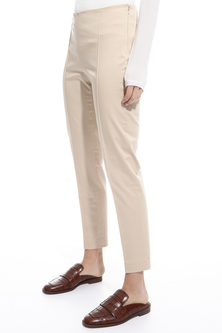 Cotton satin trousers Intrend Cotton satin trousers Intrend