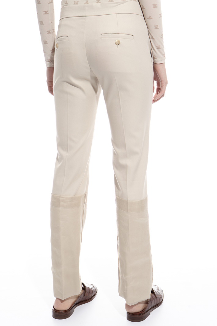 Long folded hem trousers Intrend Long folded hem trousers Intrend