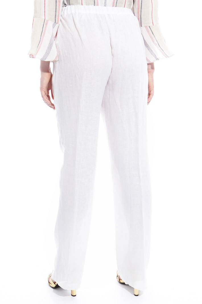 Pure linen trousers Diffusione Tessile Pure linen trousers Diffusione Tessile