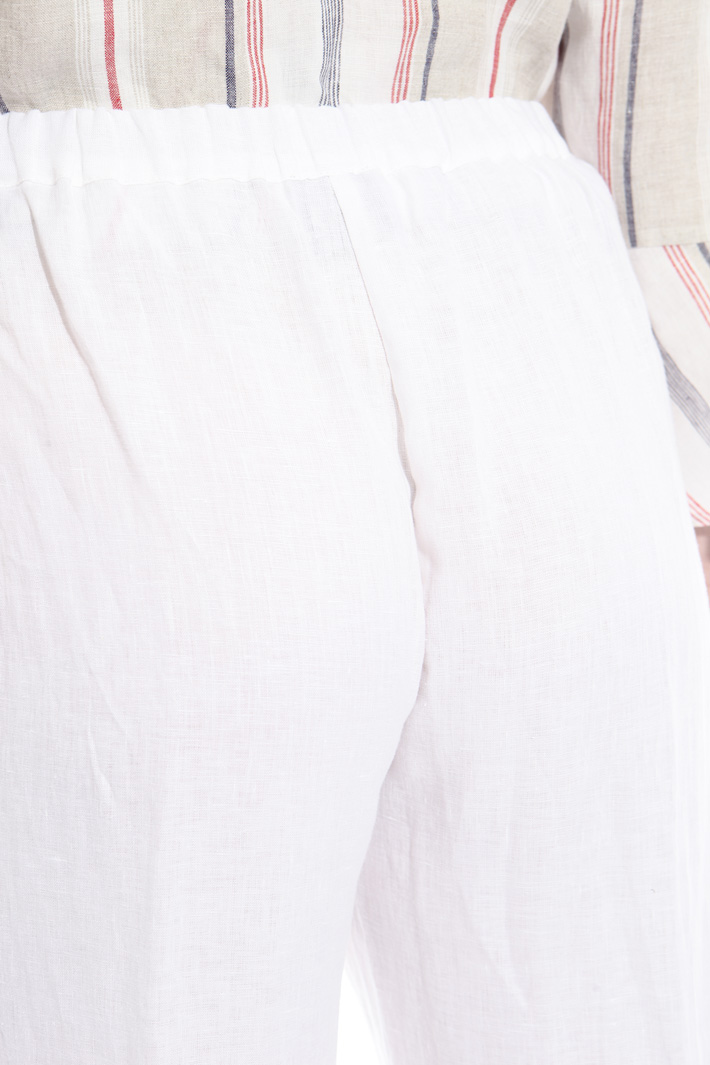 Pure linen trousers Diffusione Tessile Pure linen trousers Diffusione Tessile