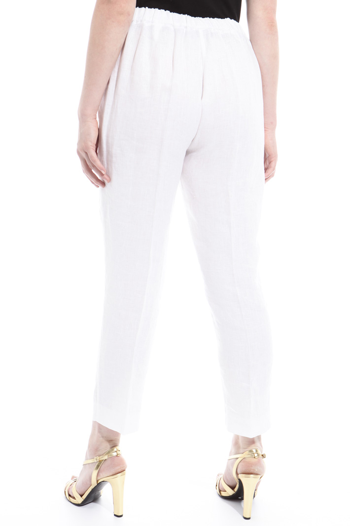 Pure linen trousers Diffusione Tessile Pure linen trousers Diffusione Tessile