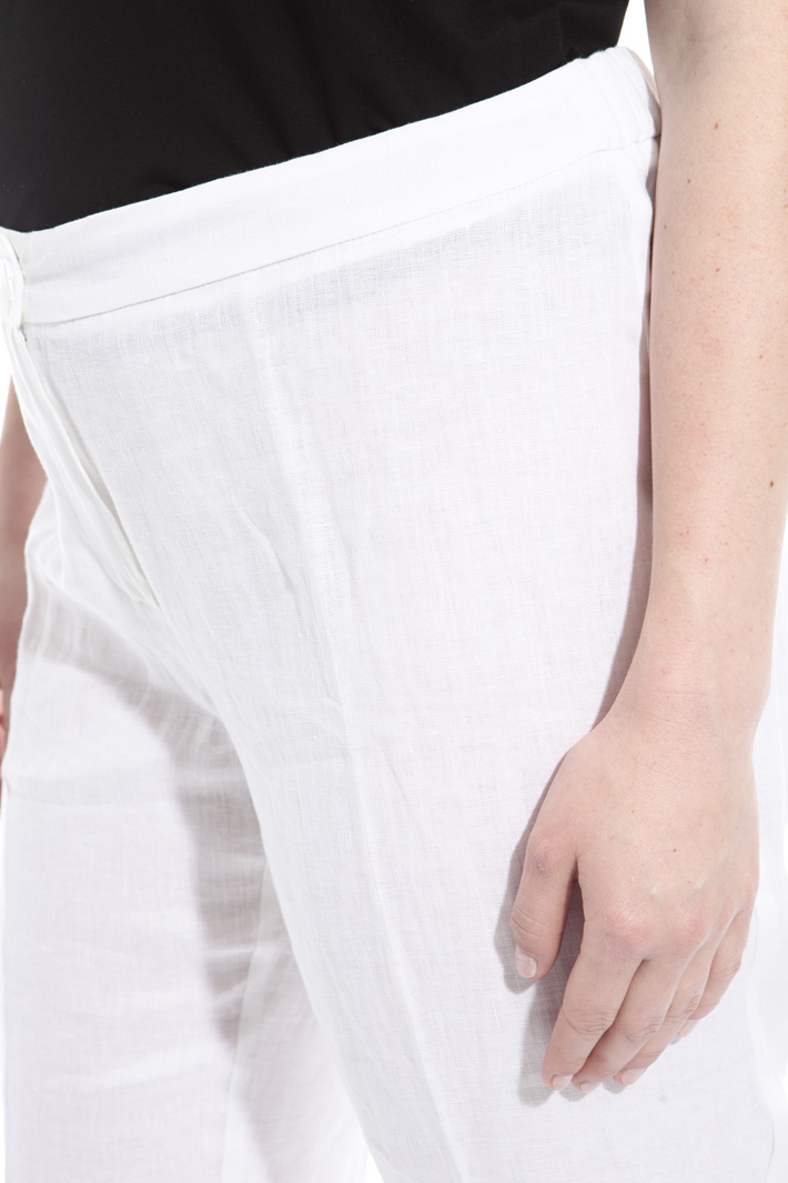 Pure linen trousers Diffusione Tessile Pure linen trousers Diffusione Tessile