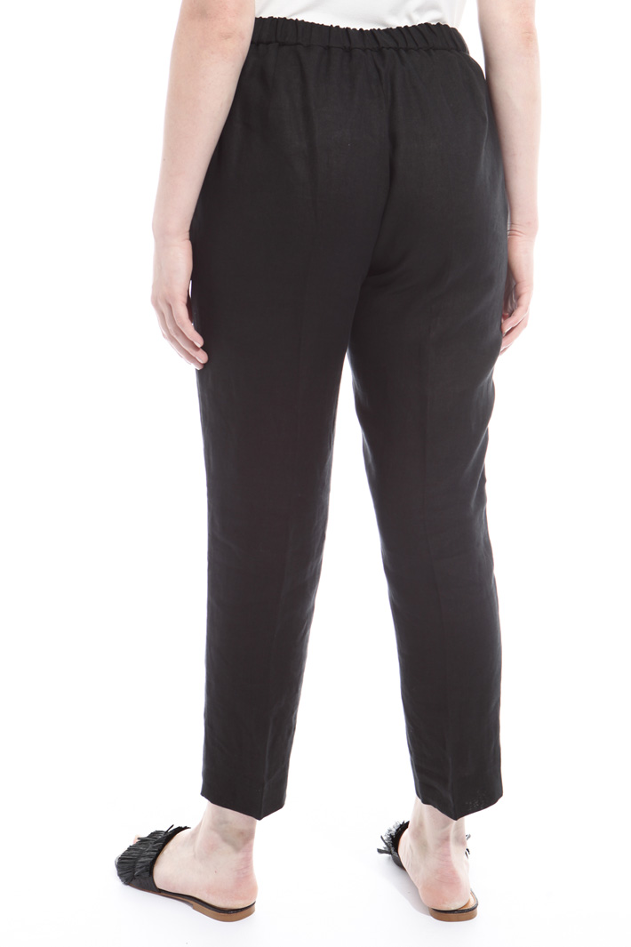 Pure linen trousers Diffusione Tessile Pure linen trousers Diffusione Tessile