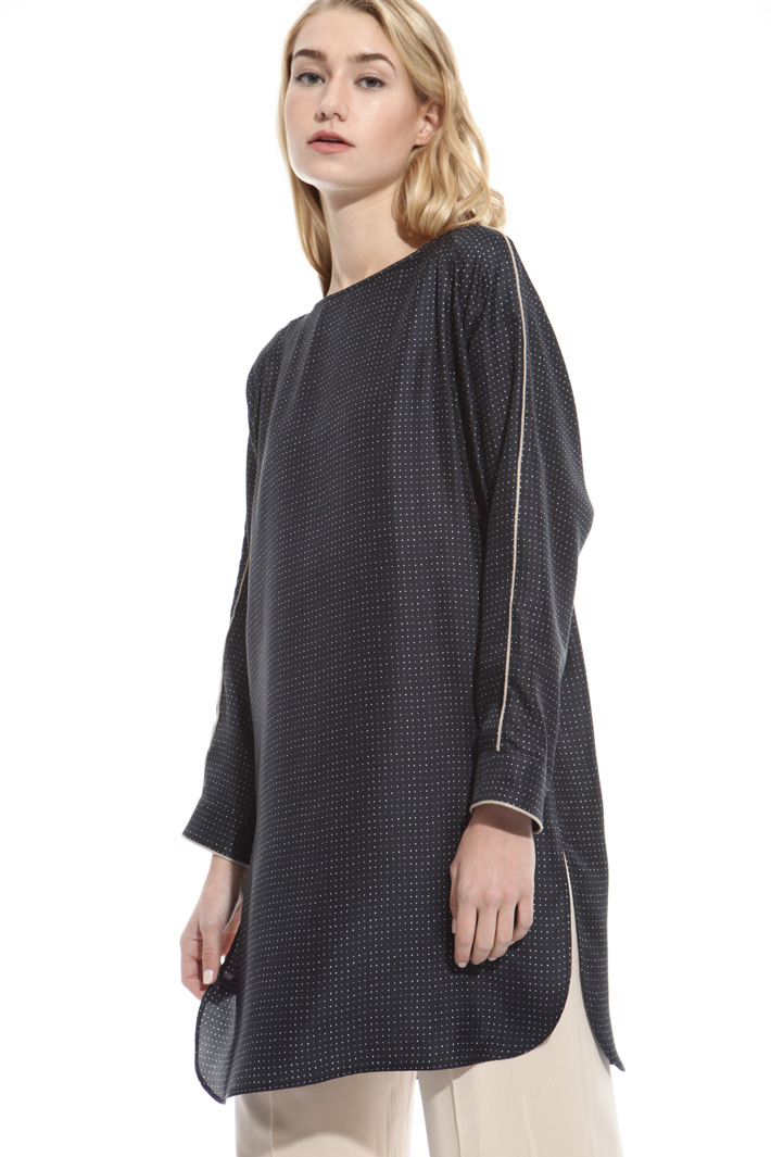 Oversized twill tunic Intrend Oversized twill tunic Intrend