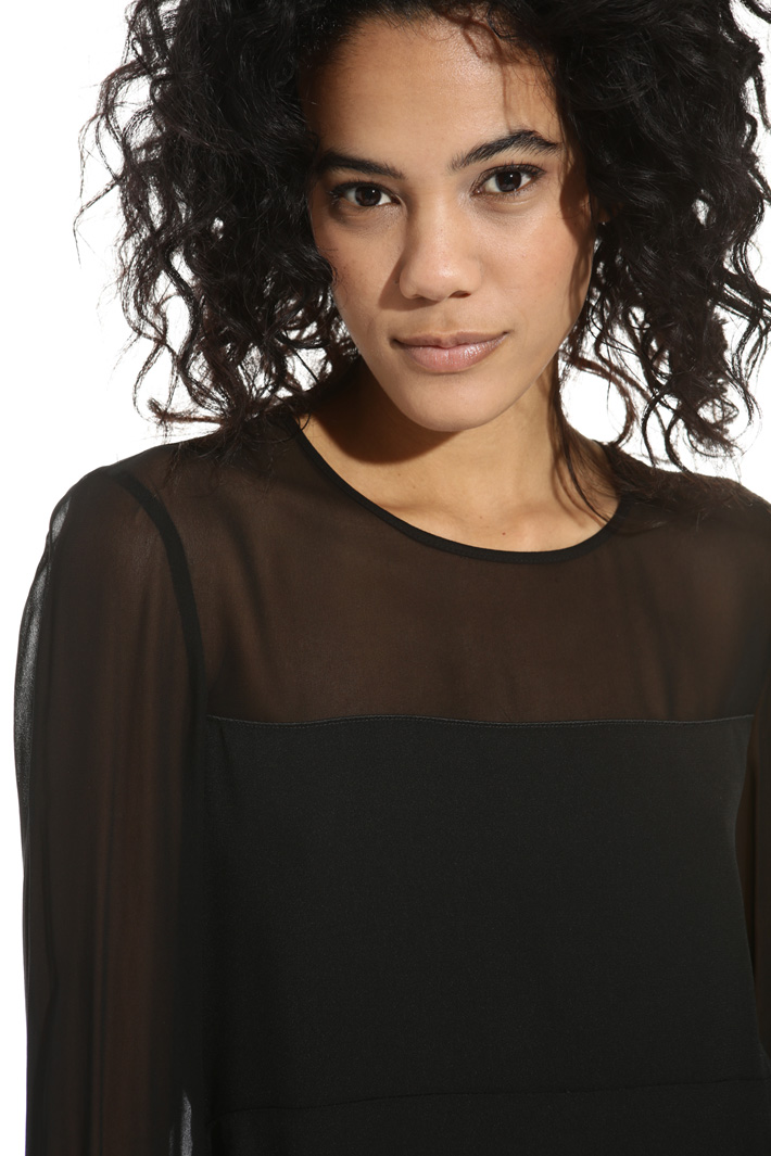 Asymmetrical hem dress Intrend Asymmetrical hem dress Intrend