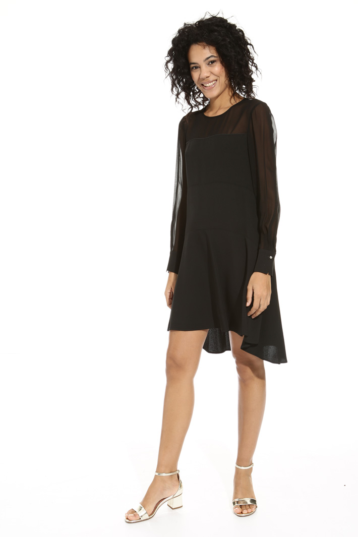 Asymmetrical hem dress Intrend Asymmetrical hem dress Intrend