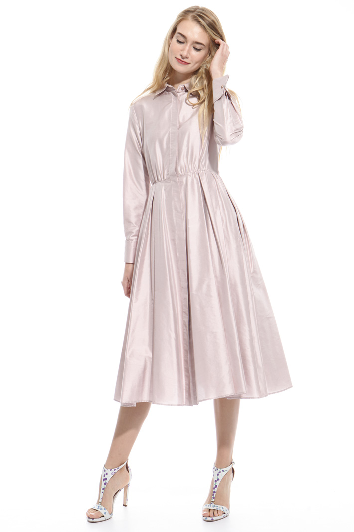 Shantung princesse-line dress Intrend Shantung princesse-line dress Intrend