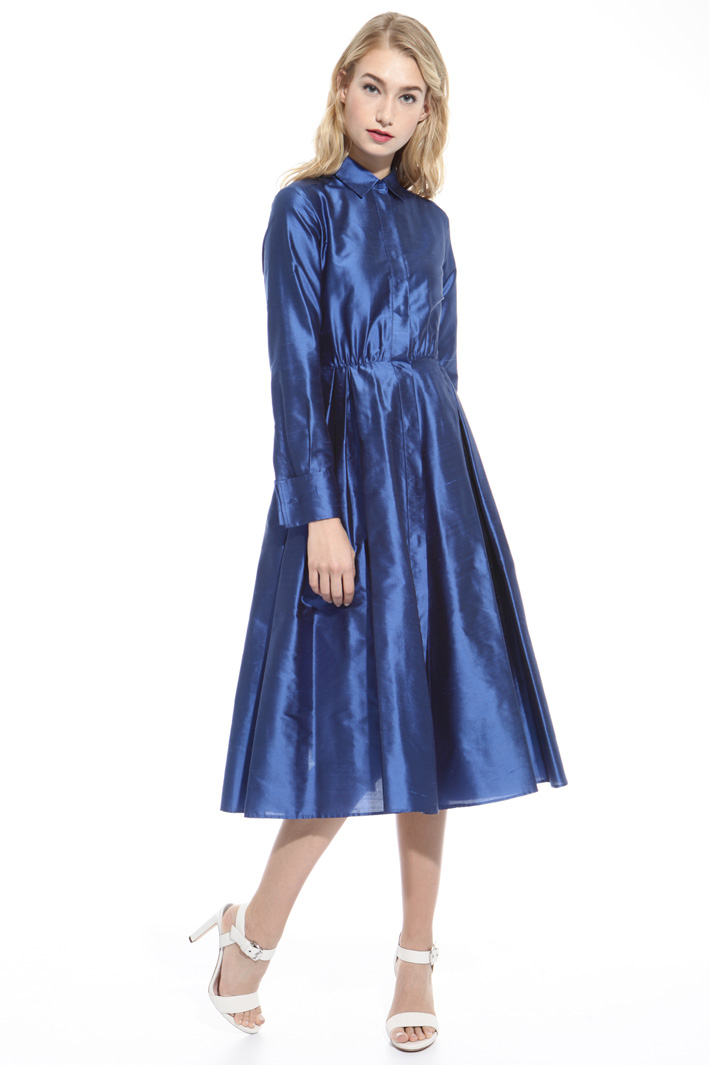 Shantung princesse-line dress Intrend Shantung princesse-line dress Intrend