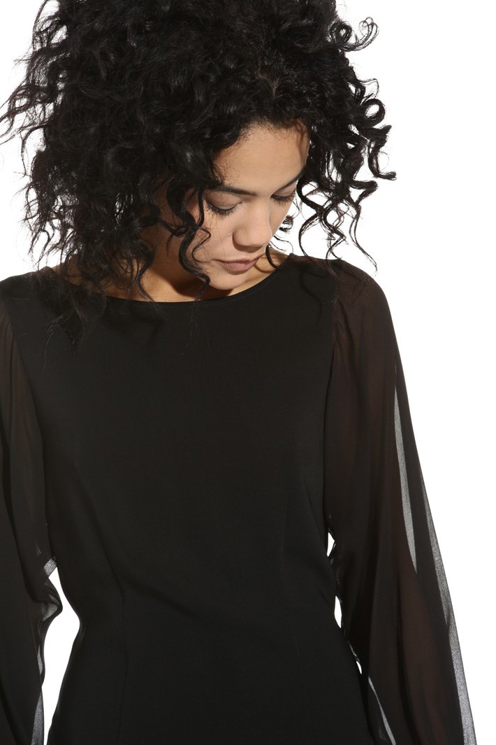 Puff sleeve dress Intrend Puff sleeve dress Intrend