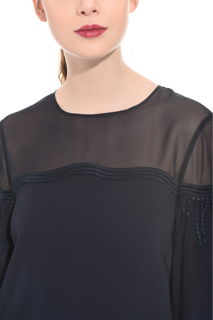 Short dress in stretch cady Intrend Short dress in stretch cady Intrend