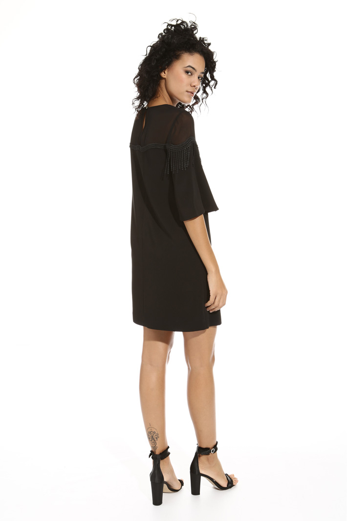 Short dress in stretch cady Intrend Short dress in stretch cady Intrend