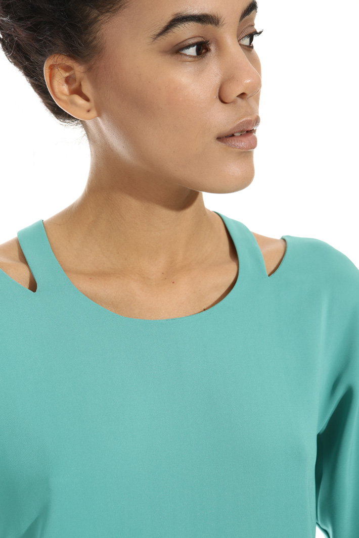 Abito in cady con cut-out Intrend Abito in cady con cut-out Intrend