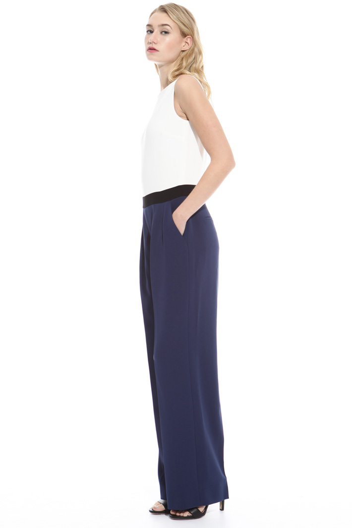 Long triacetate jumpsuit Intrend Long triacetate jumpsuit Intrend