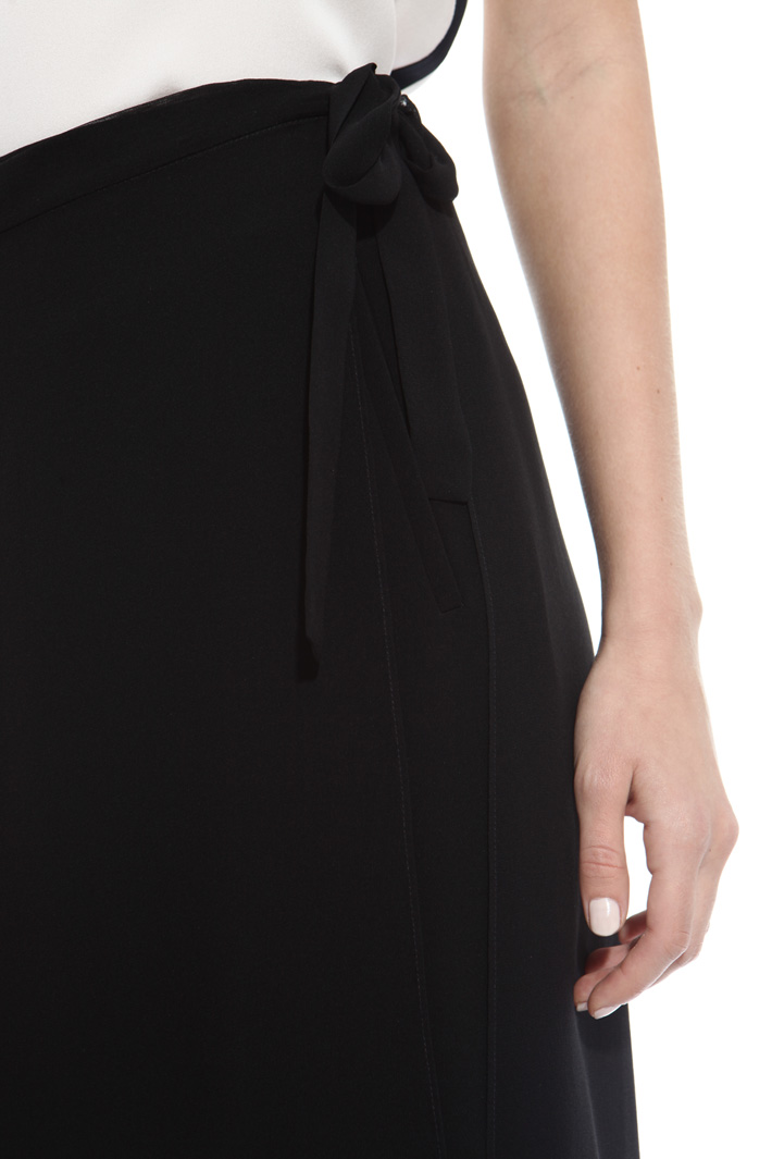 Trousers with sarong Diffusione Tessile Trousers with sarong Diffusione Tessile