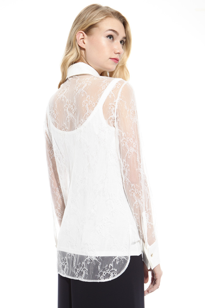 Chantilly lace shirt Intrend Chantilly lace shirt Intrend