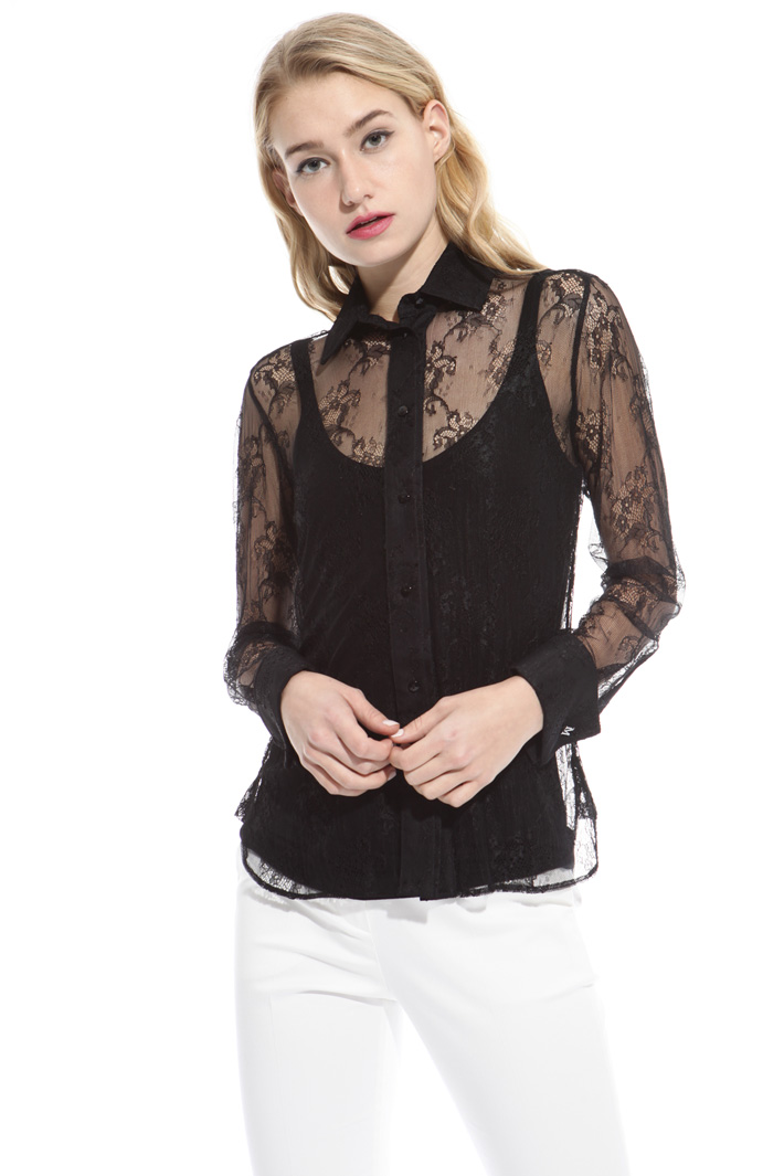 Chantilly lace shirt Intrend Chantilly lace shirt Intrend