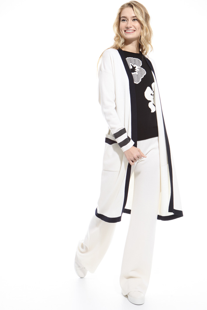 Virgin wool cardigan Diffusione Tessile Virgin wool cardigan Diffusione Tessile
