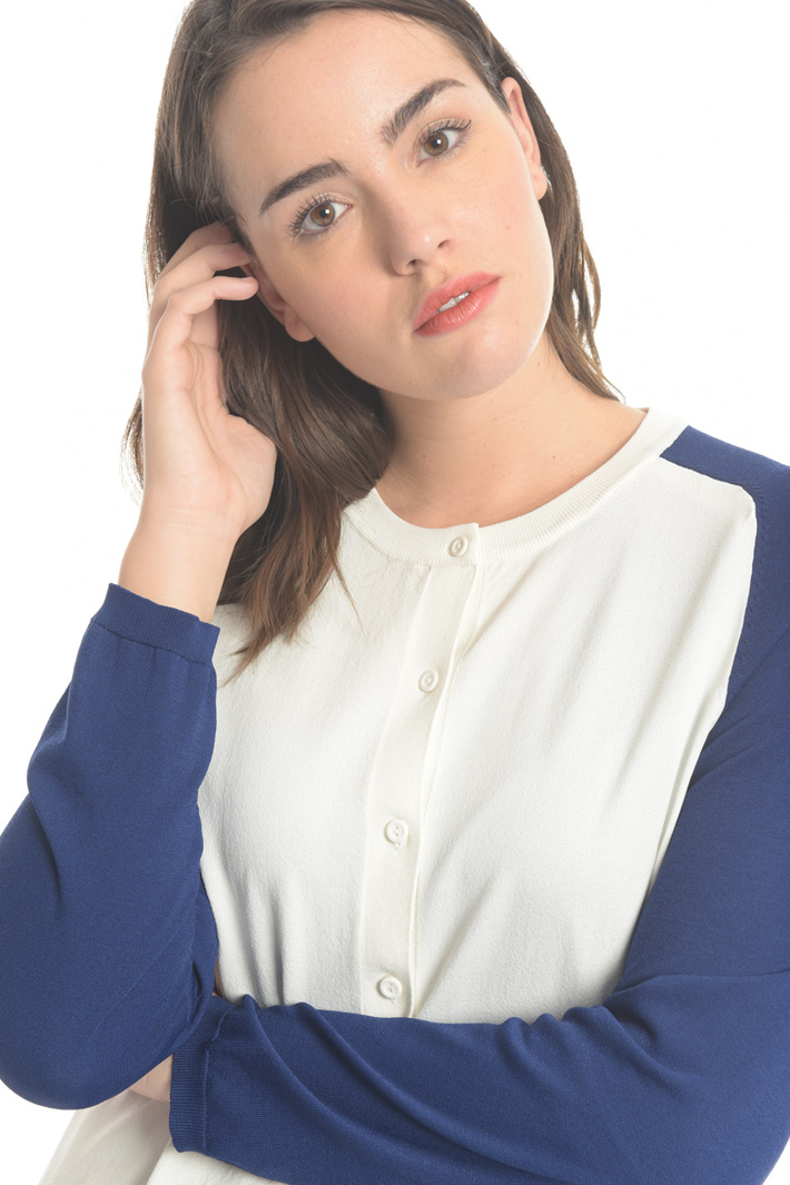 Stretch viscose cardigan Intrend Stretch viscose cardigan Intrend