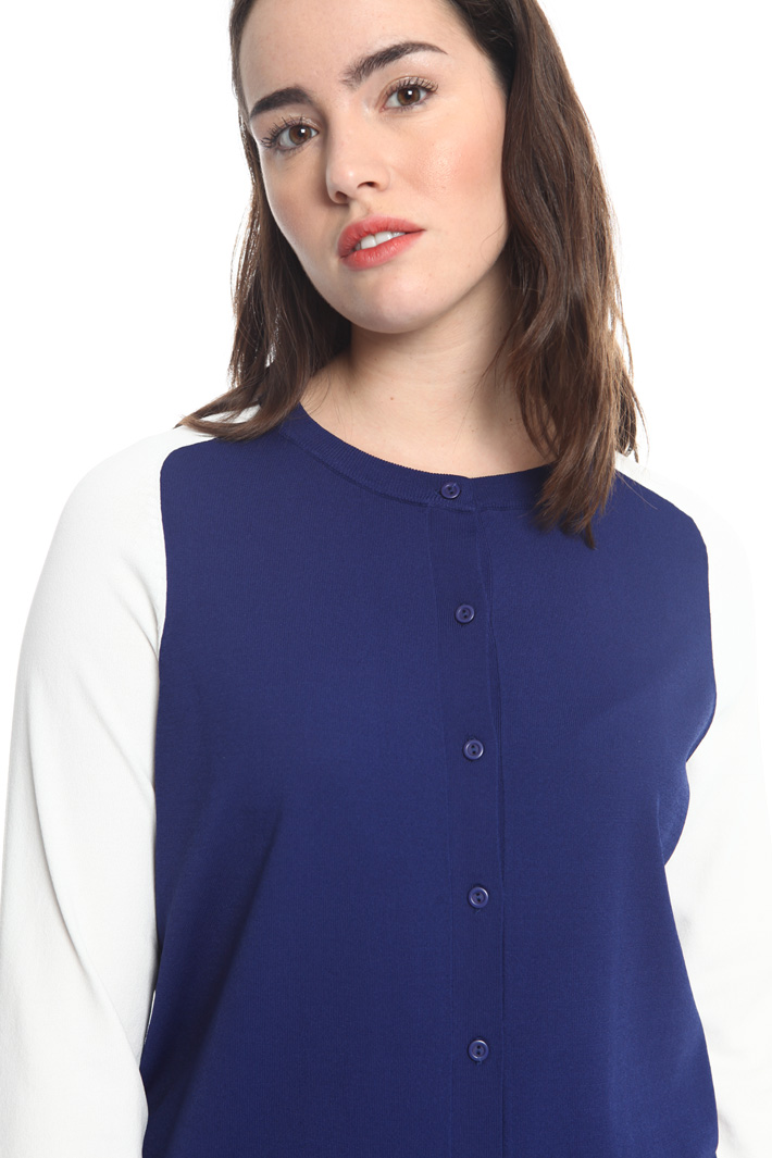 Cardigan in viscosa stretch Intrend Cardigan in viscosa stretch Intrend
