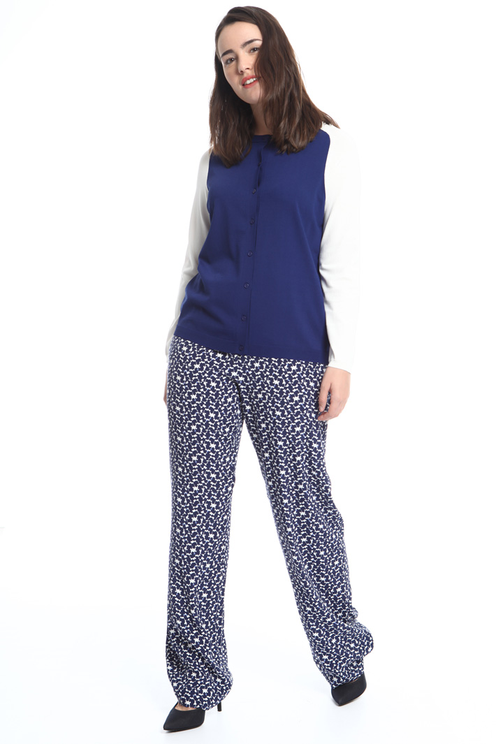 Cardigan in viscosa stretch Intrend Cardigan in viscosa stretch Intrend