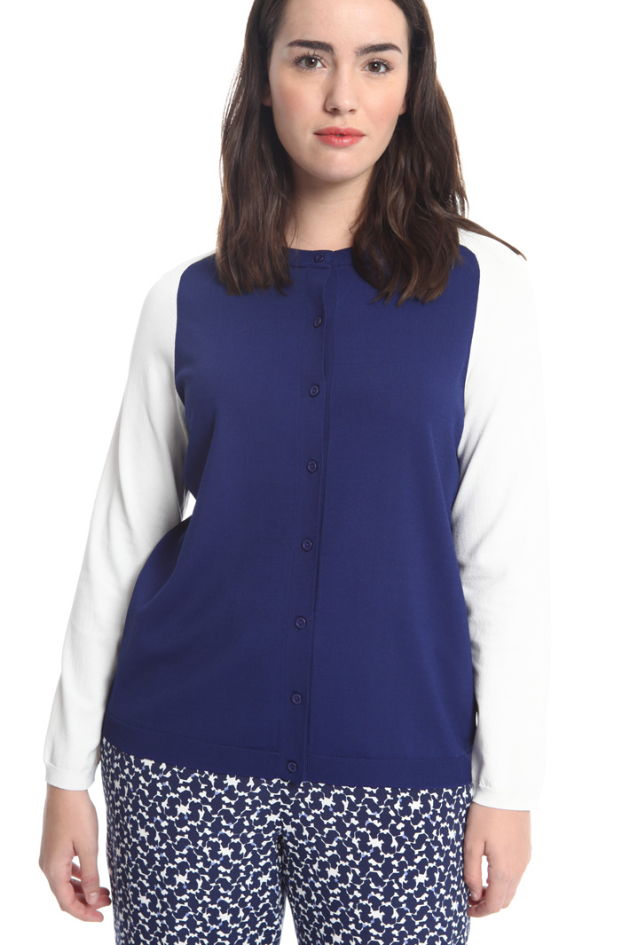Cardigan in viscosa stretch Intrend Cardigan in viscosa stretch Intrend