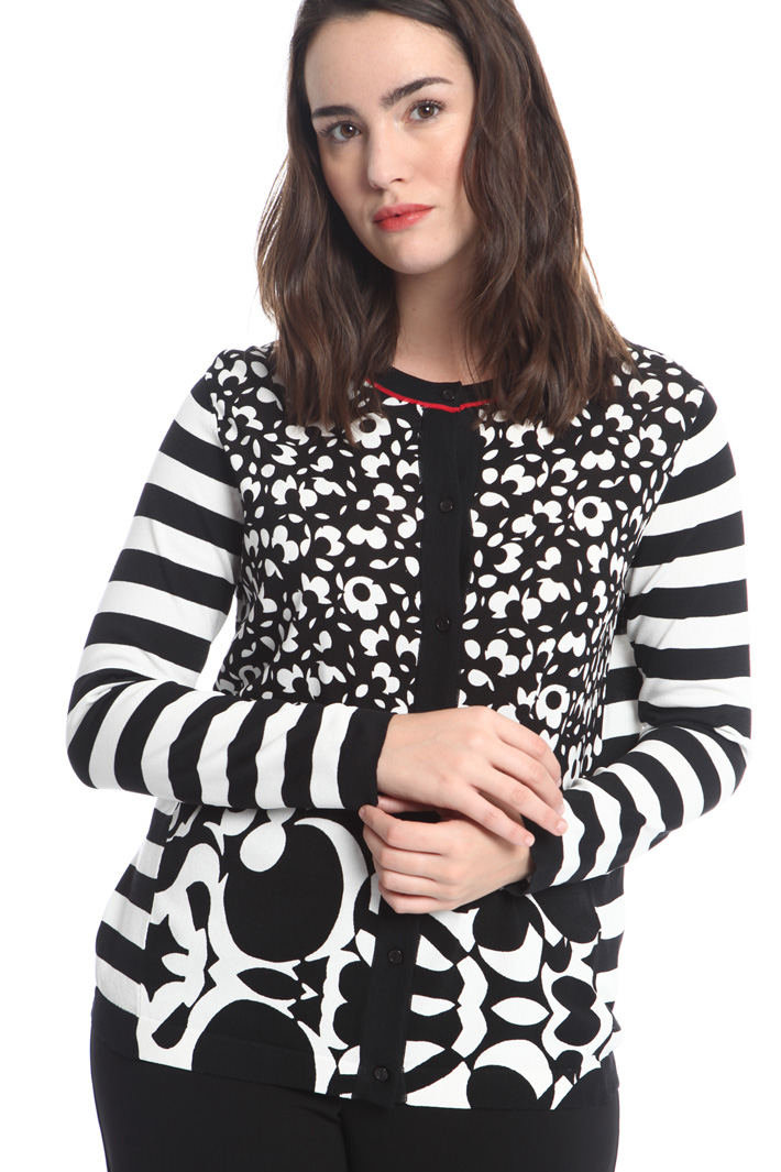 Stretch viscose cardigan Intrend Stretch viscose cardigan Intrend