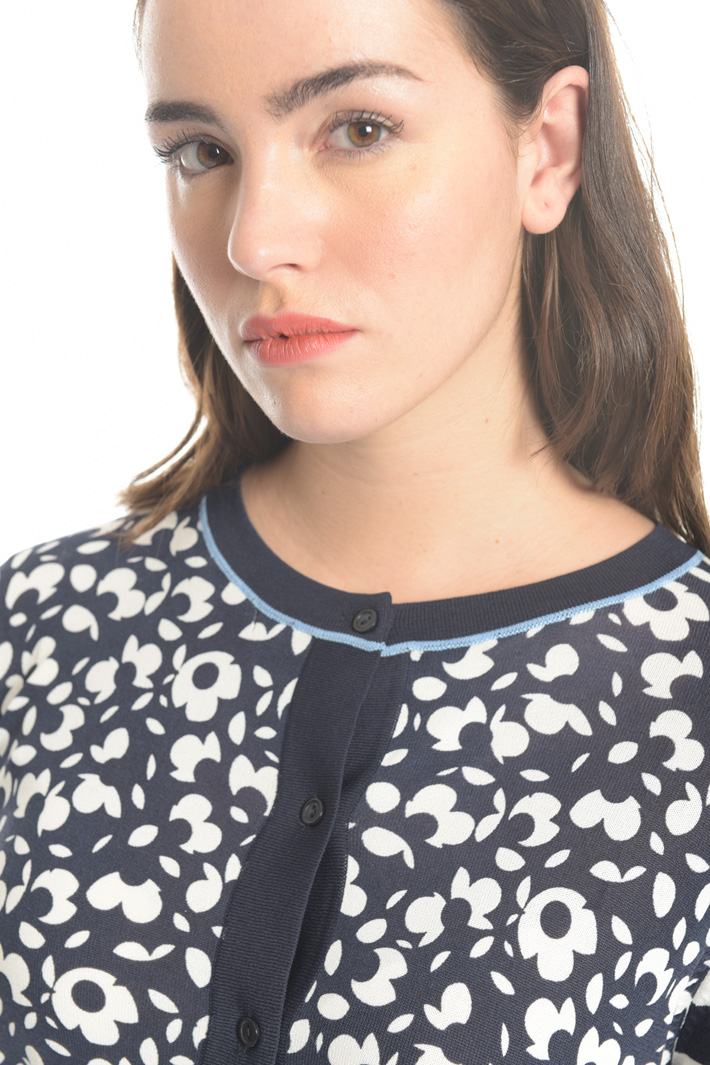 Cardigan in viscosa stretch Intrend Cardigan in viscosa stretch Intrend