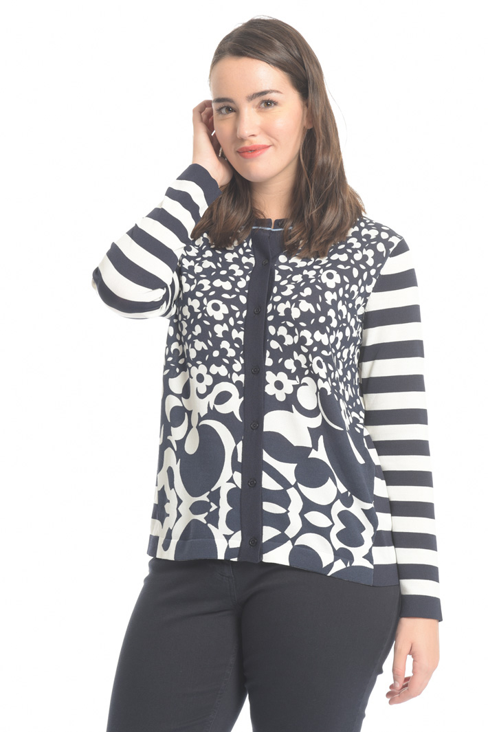Cardigan in viscosa stretch Intrend Cardigan in viscosa stretch Intrend