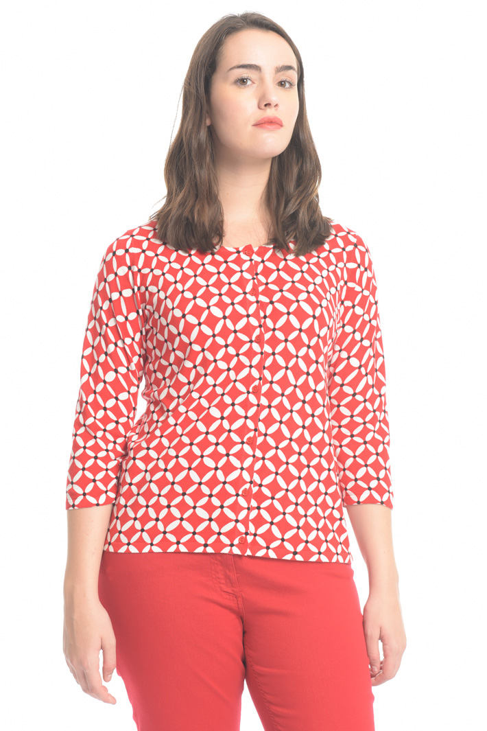 Viscose and cotton cardigan Intrend Viscose and cotton cardigan Intrend