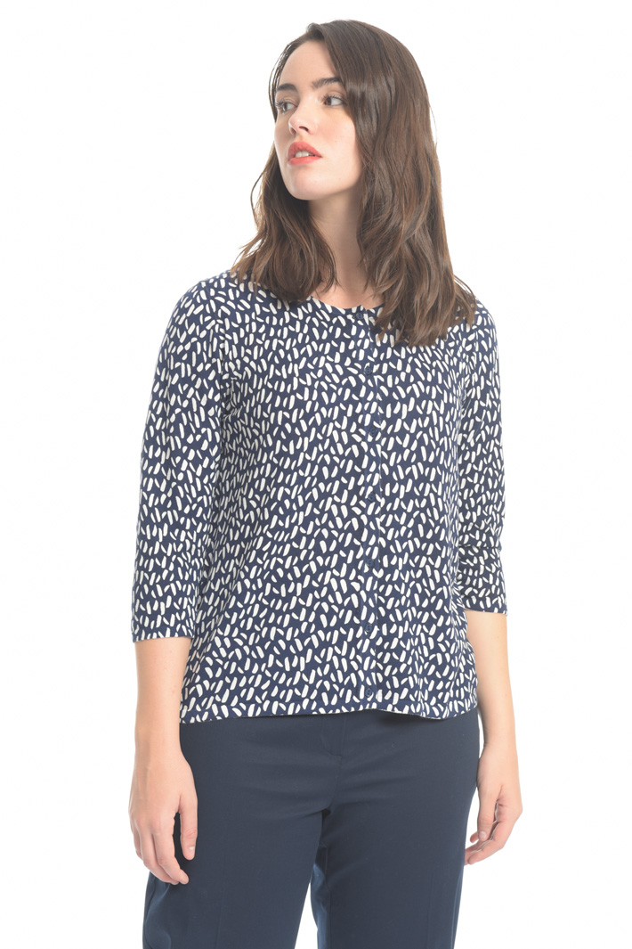 Viscose and cotton cardigan Intrend Viscose and cotton cardigan Intrend