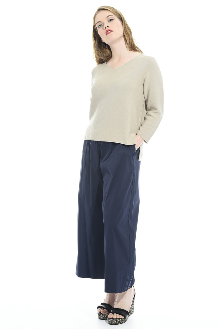 Maglia in cotone punto links Intrend Maglia in cotone punto links Intrend