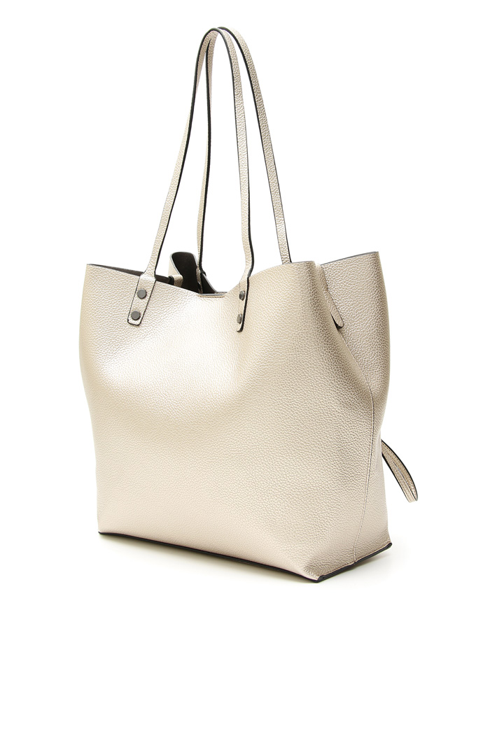 Coated-effect shopping bag Diffusione Tessile Coated-effect shopping bag Diffusione Tessile