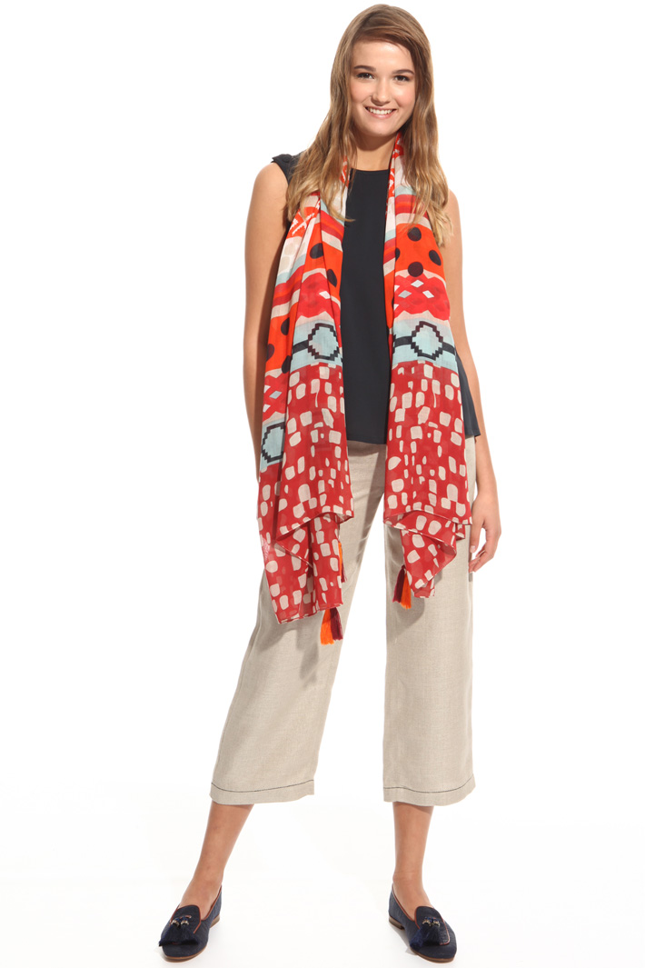 Geometric pattern scarf Intrend Geometric pattern scarf Intrend